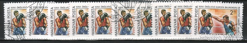 Hungarian 10-number 0312 mpik 3705