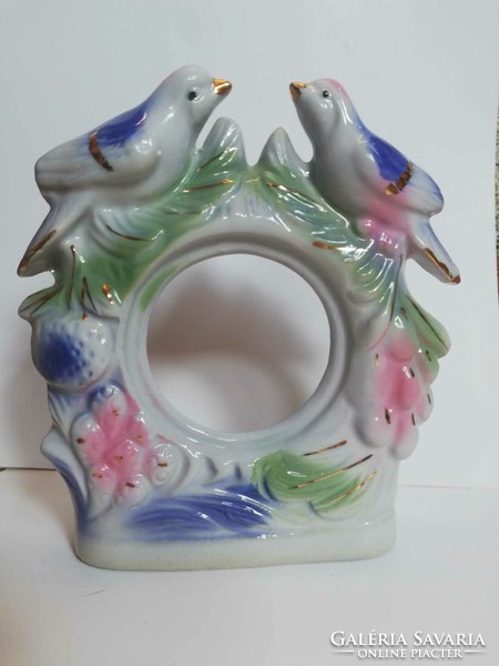 Bird porcelain watch case