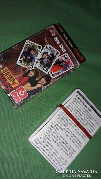 Quality disney -carta mundi - camp rock -rock camp 'rock' game card unopened according to the pictures 2.