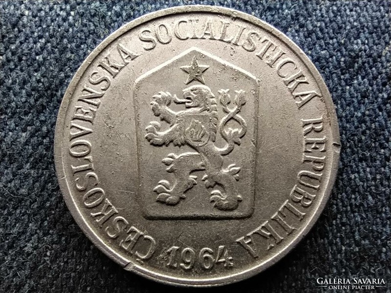 Czechoslovakia 25 heller 1964 rare (id64776)