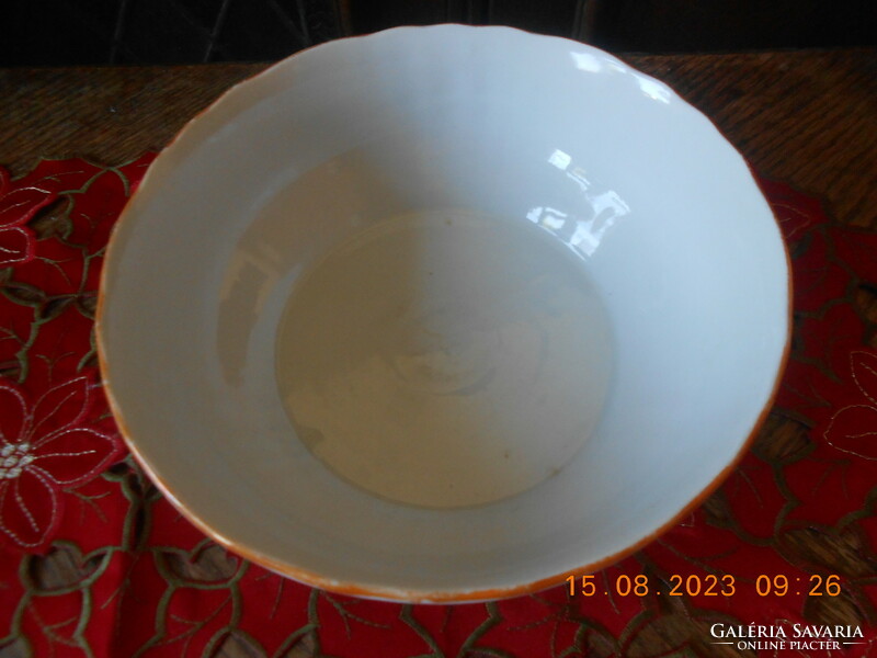 Antique Zsolnay forget-me-not patty plate