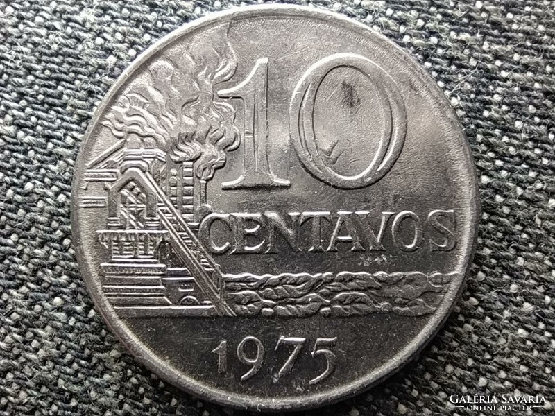 Brazília 10 centavó 1975 (id45568)