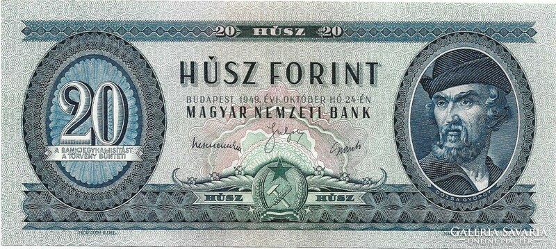 20 forint 1949 2.