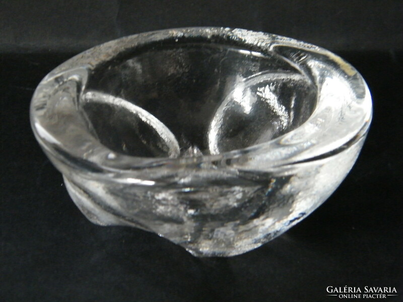 Scandinavian design thick glass, crystal glass small bowl