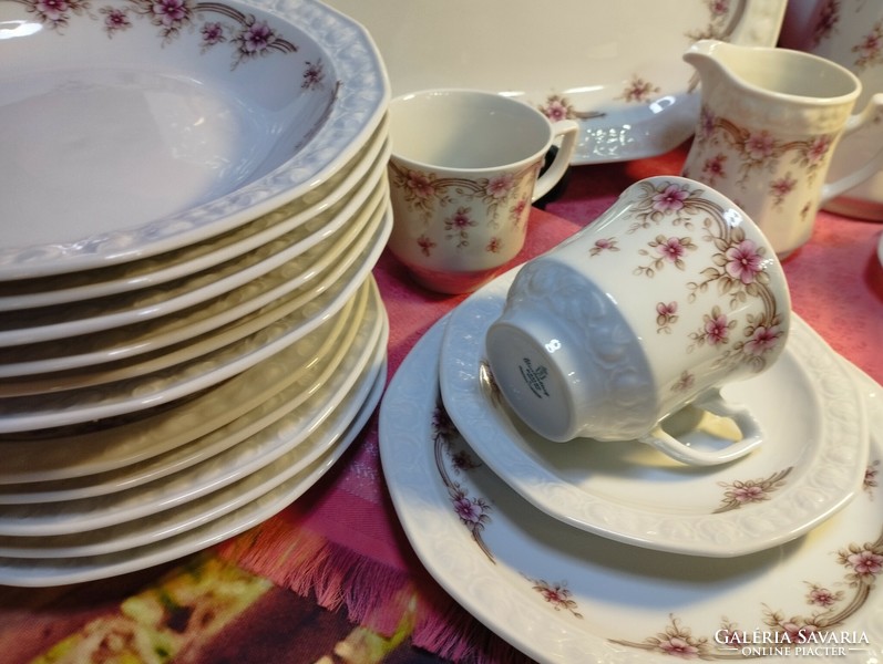 Winterling Röslau porcelán,6 személyes reggeliző készlet, 32 darabos
