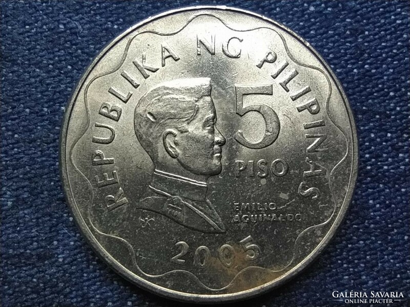Fülöp-szigetek Emilio Aguinaldo 5 peso 2005 BSP (id49938)