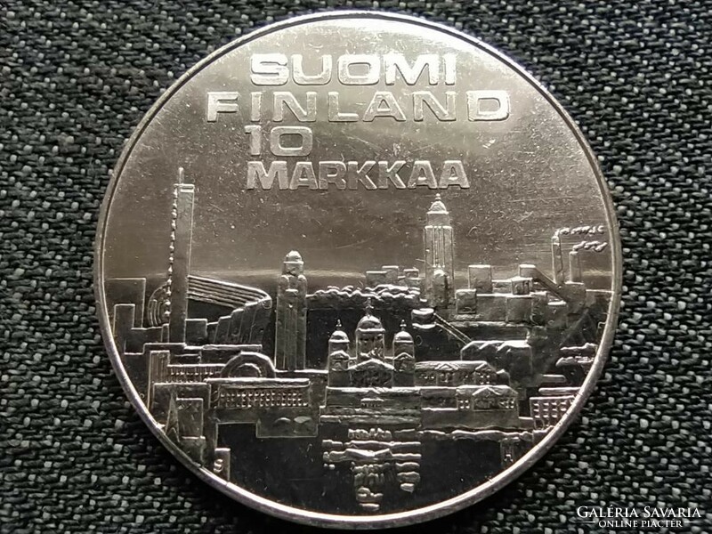 Finnország 10. Európai Atlétikai Bajnokság .500 ezüst 10 Márka 1971 S-H (id37685)