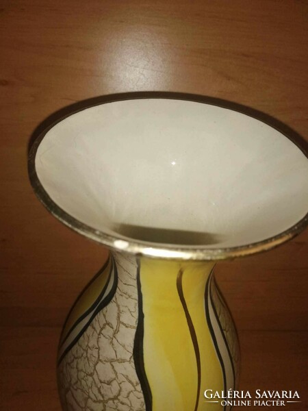 Art deco porcelán váza - 26 cm magas (7/d)