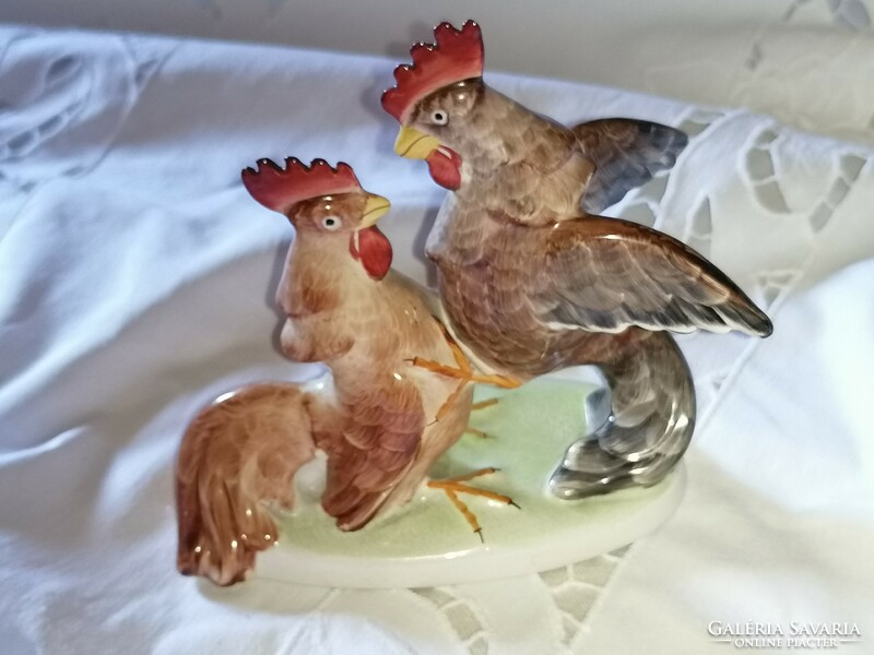 Drasche fighting roosters