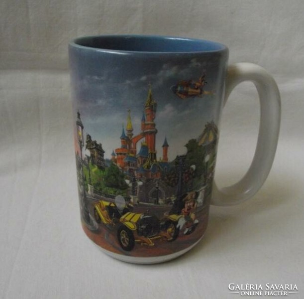 Disney patterned cocoa mug, fairy tale patterned cup