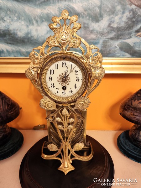 Old Art Nouveau clock