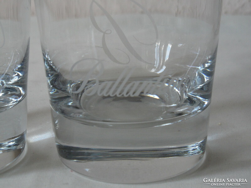 Ballantines glass cup (2 pcs.)