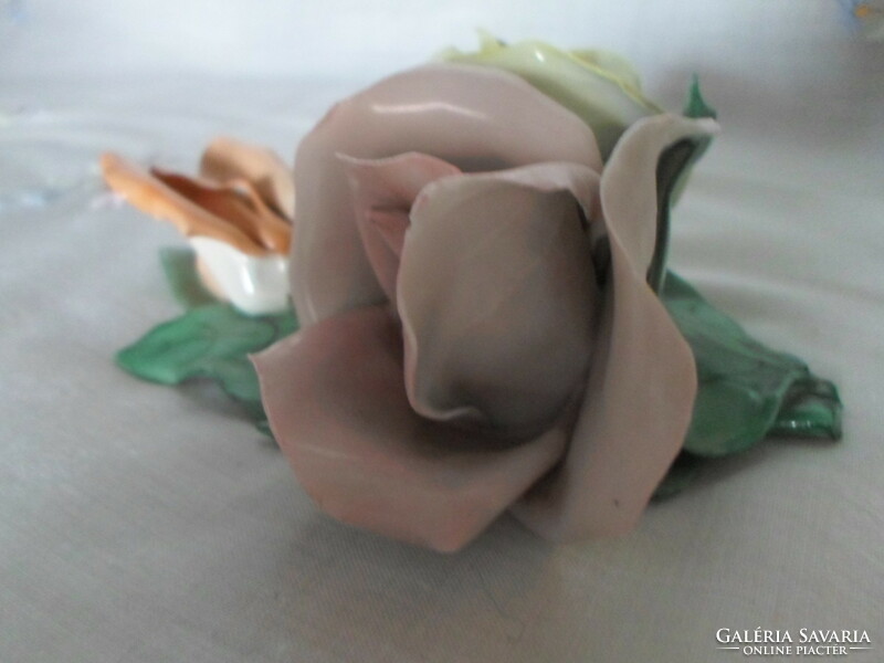 Retro nipp 2.: Aquincum porcelán rózsa