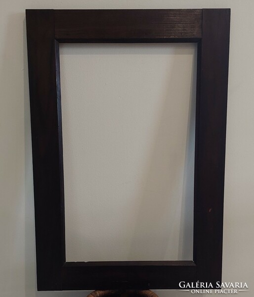Old wooden picture frame, internal size 56.5x34.5 cm