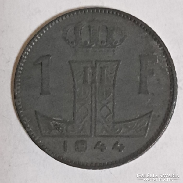 1944. Belgium iii. Leopold 1 franc (623)