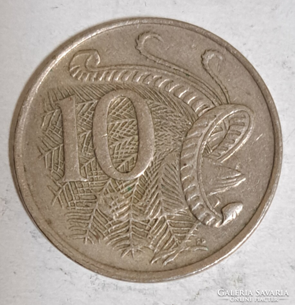 1970  Ausztrália 10 cent (382)