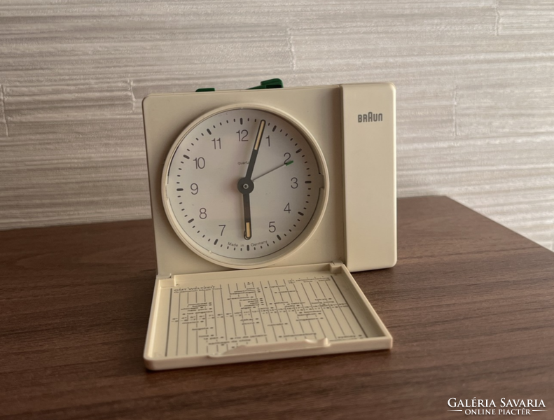 Braun table alarm clock
