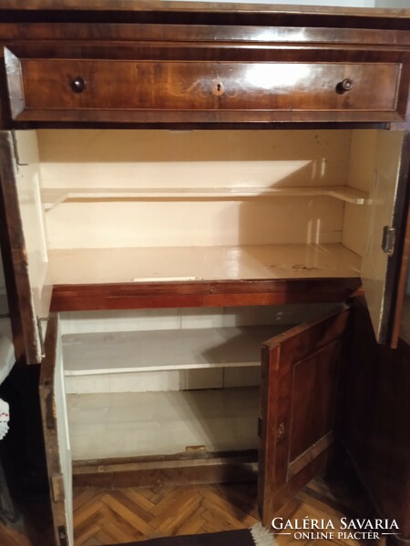 Antique cabinet, Biedermeier cabinet, writing cabinet or vanity cabinet