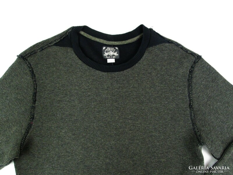 Original diesel (l) elegant long-sleeved men's elastic sweater