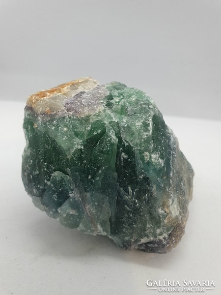 Fluorite mineral block