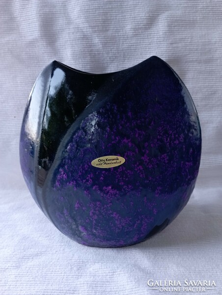 Otto Keramik,kerámia váza és kacsa