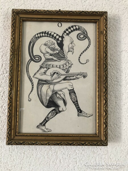 Picture frame, the fool