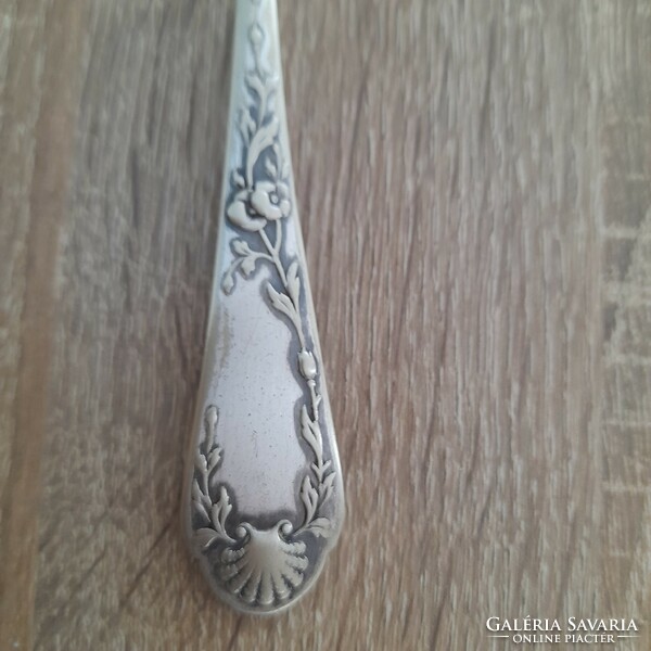 Spoon with silver-plated sauce