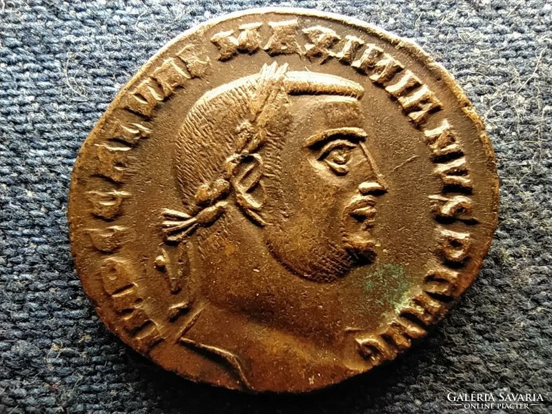 Római Birodalom Maximianus Follis IMP C GAL VAL MAXIMIANVS P F AVG GENIO IMPERATOR (id52065)