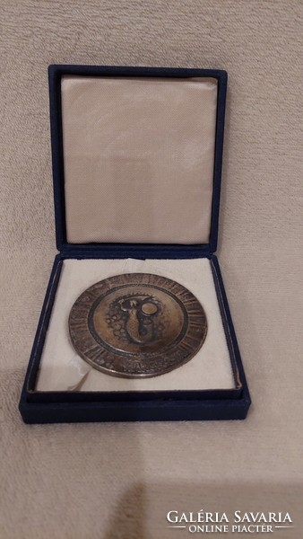 St. Sikora Warsaw silver-plated bronze commemorative medal