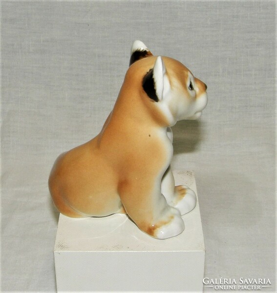 Lion cub - Lomonosov porcelain
