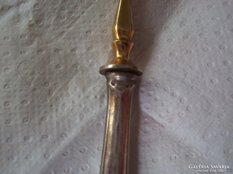 Openwork small spoon with silver handle
