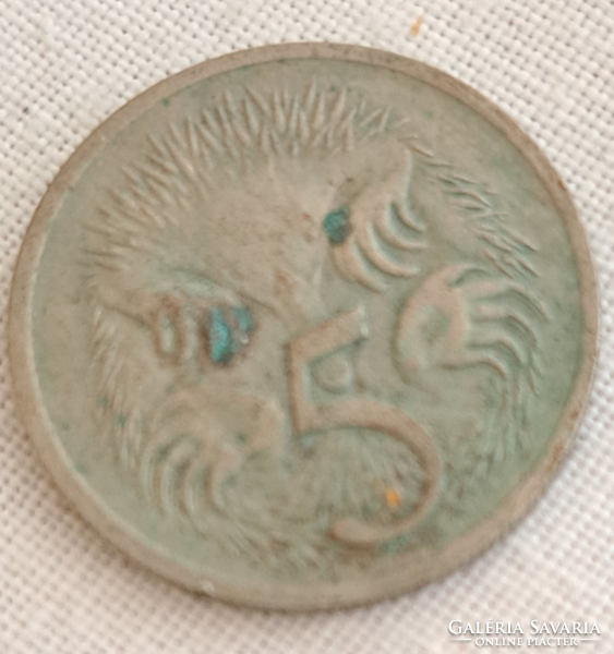 1960. Ausztrália 5 cent (608)