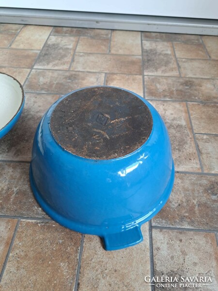 Cast iron dish baking dish blue nostalgia oven for oven