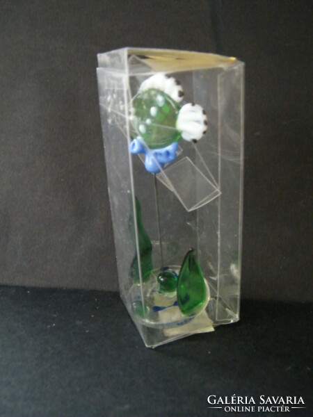 Vintage mini Murano glass fish figurine