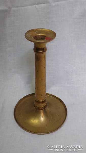 Copper candle holder, 18 cm