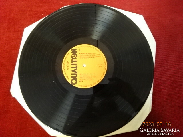 VINYL nagylemez - QUALITON LPX- 16651, MONO. Egy régi nótát hoz Budáról át a szél. Jókai.