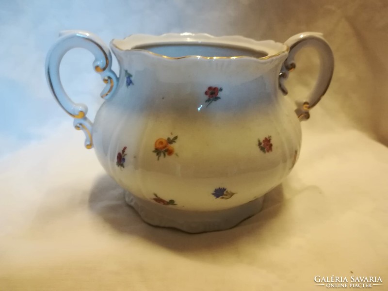 Zsolnay porcelain sugar bowl