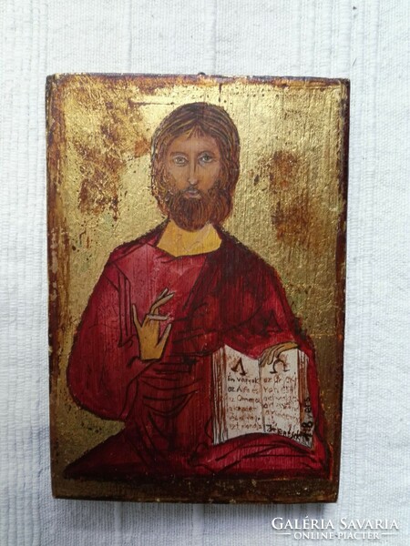 Icon, image of Jesus...Can be hung on the wall.