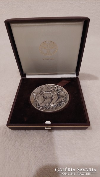 Rijks munt utrecht council of europe plaque, medal