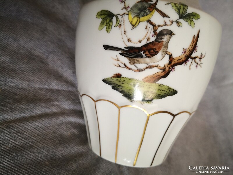 Herend Rothschild porcelain vase