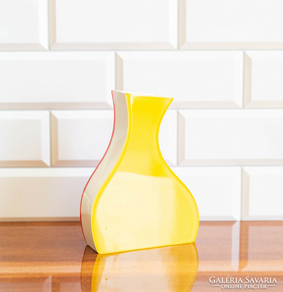 Villeroy & boch mettlach plexi / plexiglass vase - mid-century modern design