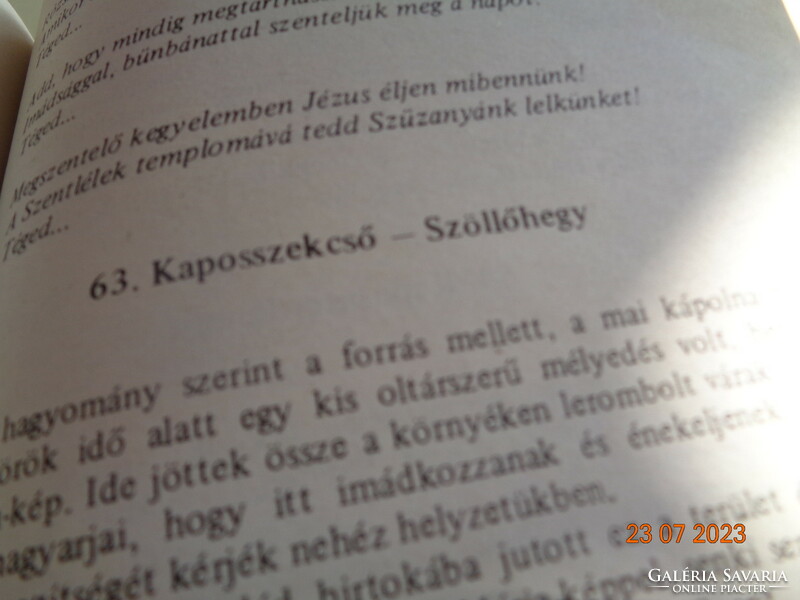 Zarándokok könyve  írta  Berecz S.  ,  Zarándokhelyek és  történetük    új állapot  !!
