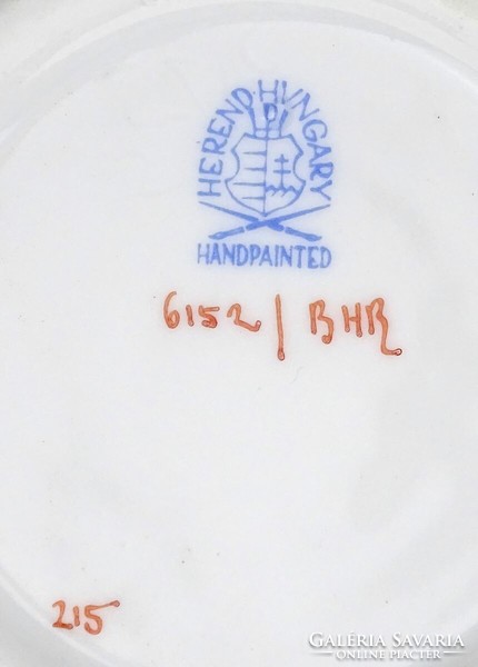1N939 Régi Bouquet de Herend - Herendi porcelán bonbonier