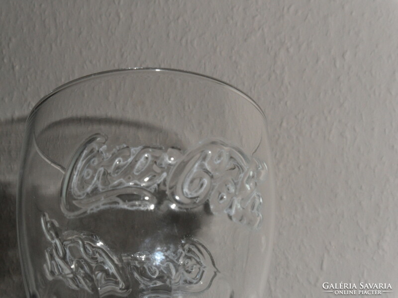 Coca cola üveg pohár ( 3 dl. )
