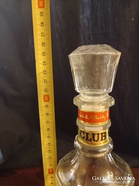 Club 99 whiskey bottle