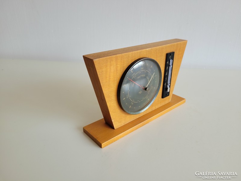 Old retro barometer thermometer mid century decoration