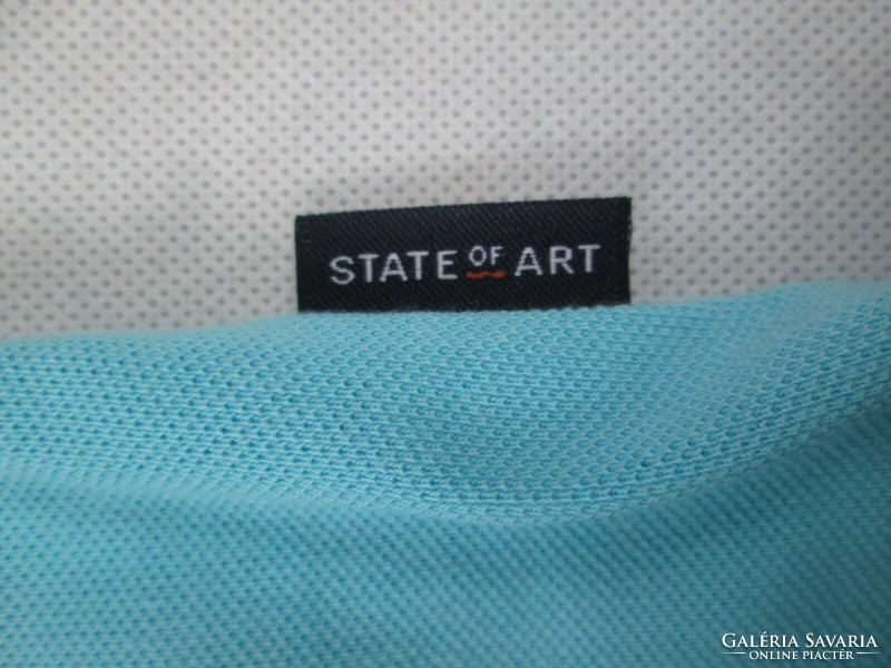 Original state of art (m) sporty elegant short-sleeved men's collared T-shirt
