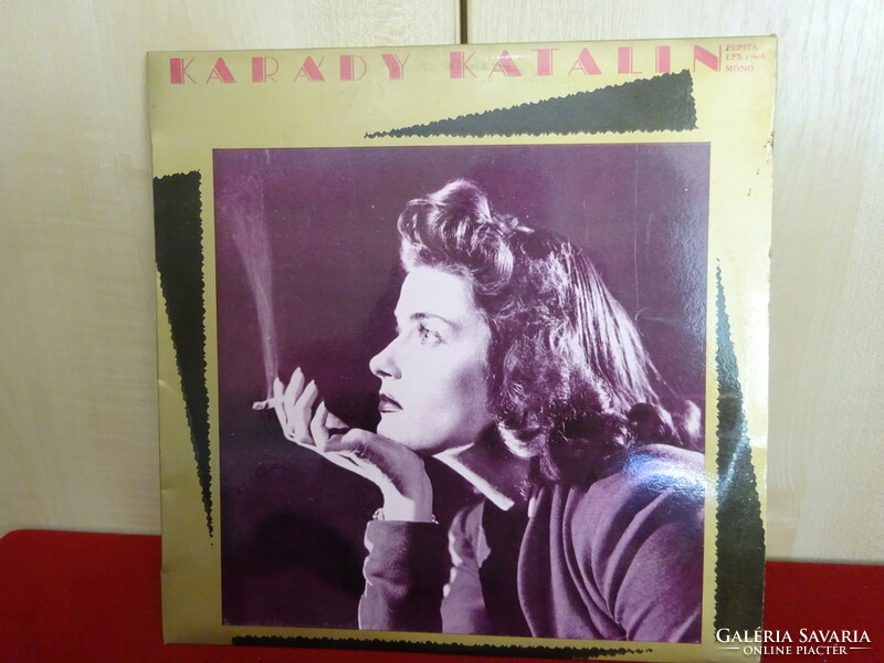 Vinyl LP - pepita lpx- 17606. Mono. Katalin Karády: archive recordings (39-49). Jokai.