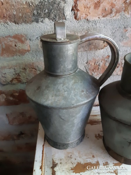 Ritkább kicsi bádog és fém kanták x