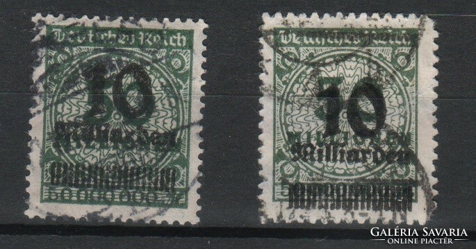 Deutsches Reich 0507 Mi 336 A Pa, B P     56,00 Euró